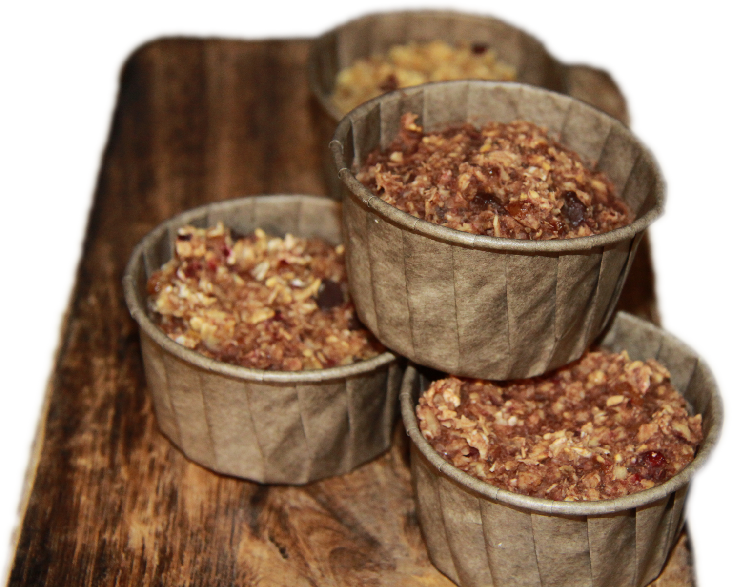 Gebackener Hafer ist eine gesunde alternative zu Kuchen und wird Baked Oat genannt.