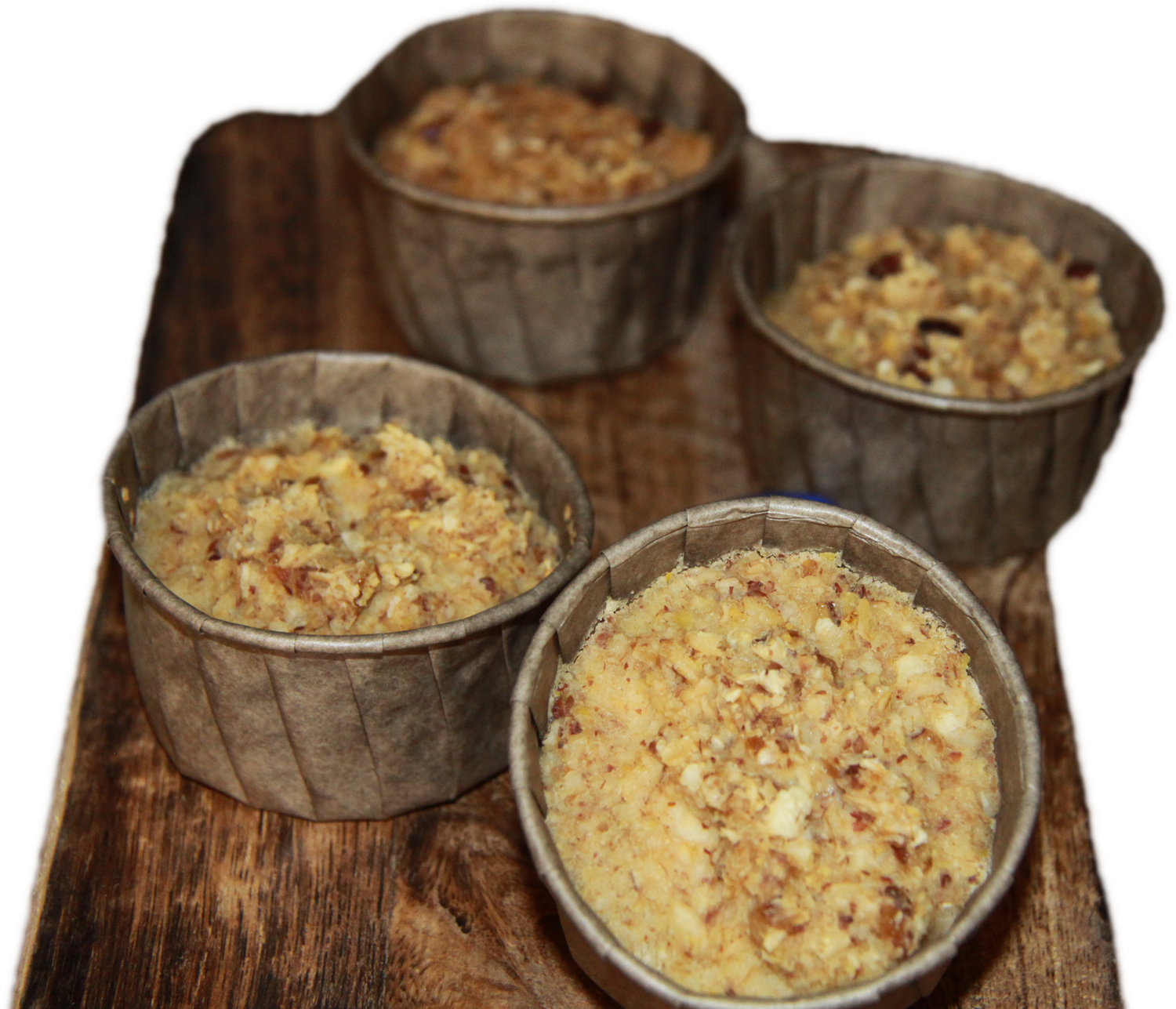 Aus Porridge lassen sich in 10 Minuten leckere Muffins herstellen, Baked Oats genannt.