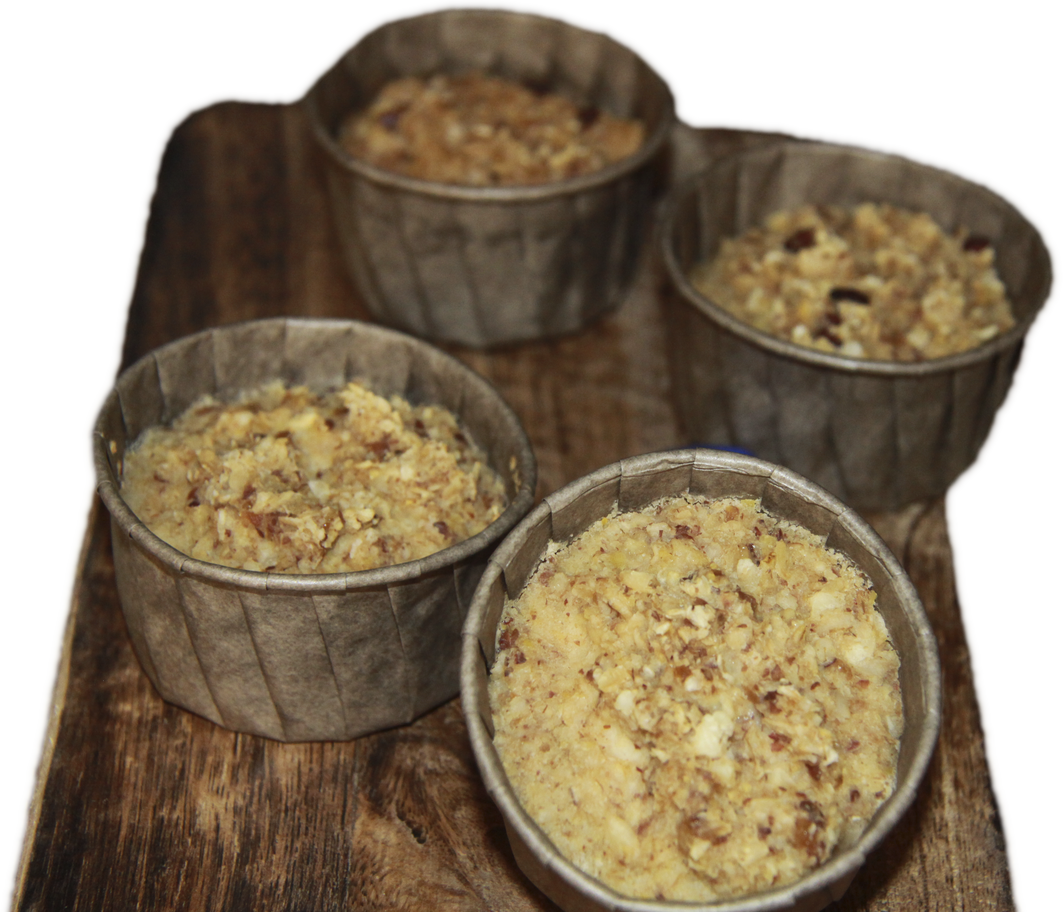 Aus Porridge lassen sich in 10 Minuten leckere Muffins herstellen, Baked Oats genannt.